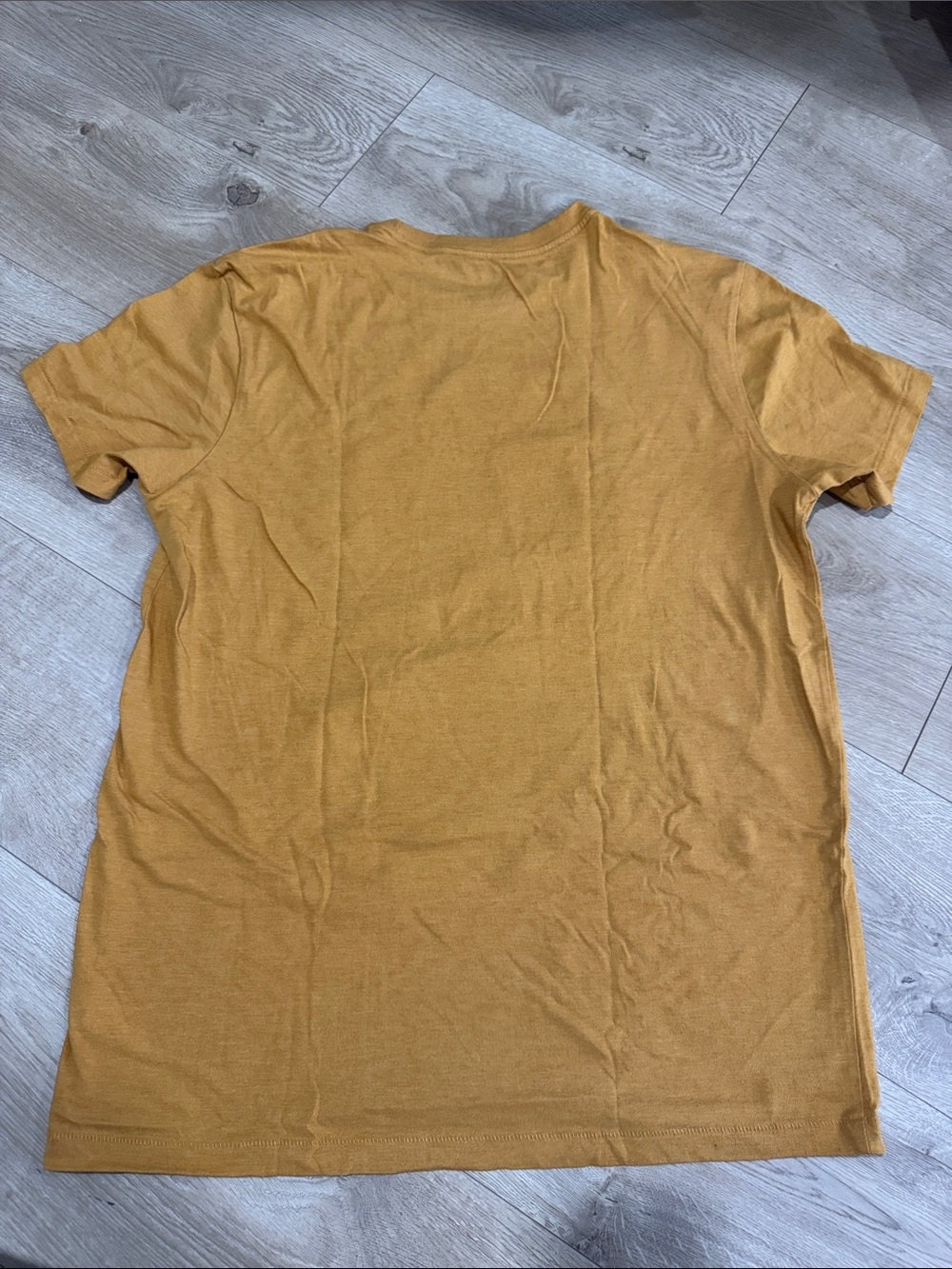 Outdoors club Mustard Yellow Short Sleeve Tee - Picture 3 of 3